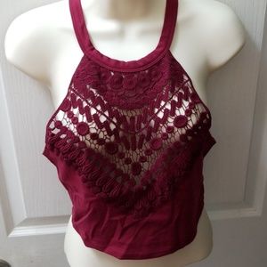 Forever 21 tank, large, maroon